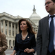 U.S. Rep. Michele Bachmann and other Tea Party members arrive at news conference about IRS scandal. (Alex Wong/Getty Images)